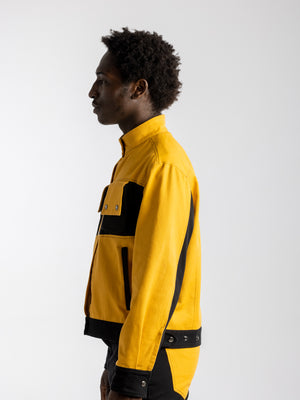 Distressed Drop Shoulder Denim Jacket – Golden Monkey Designs